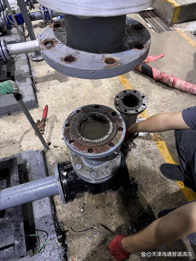 北京大型工业管道清洗自来水脉冲管网清洗供水管道冲洗消毒海通(图3)