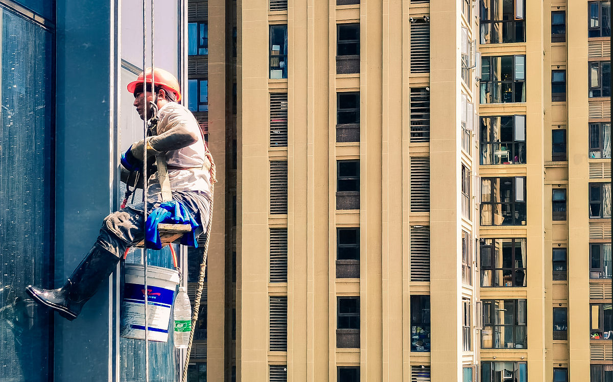 惠州附近高空洗外墙流程