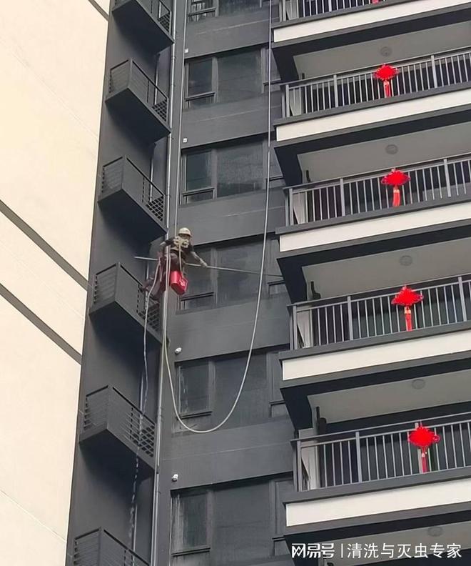 惠州学校高空外墙清洗