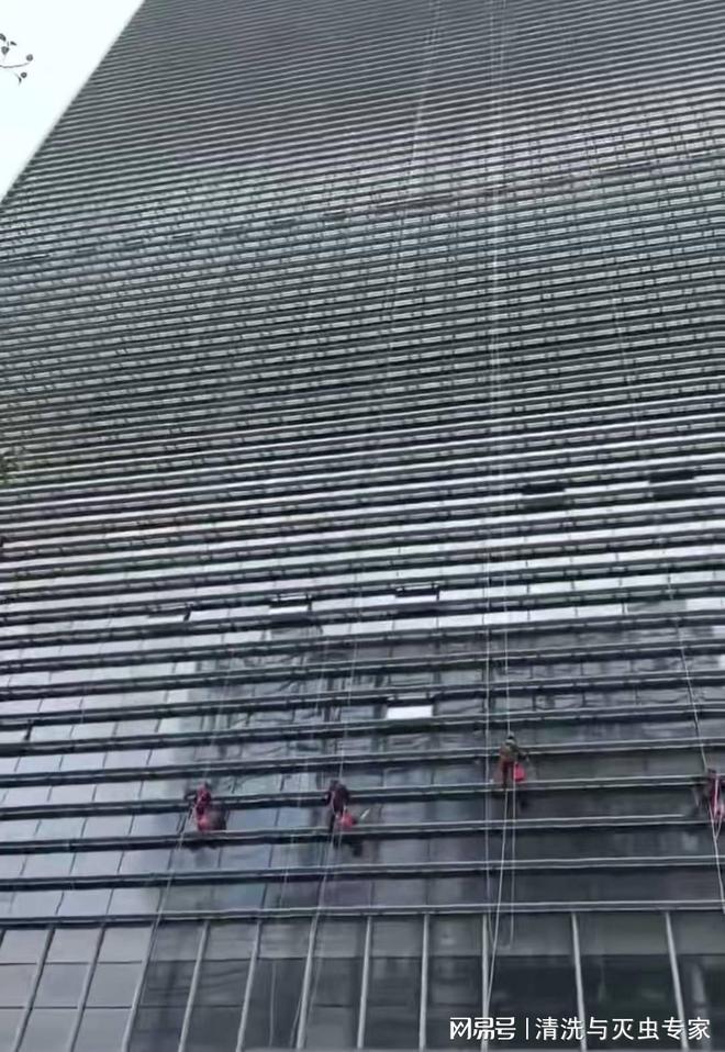 惠州医院清洗外墙(图3)
